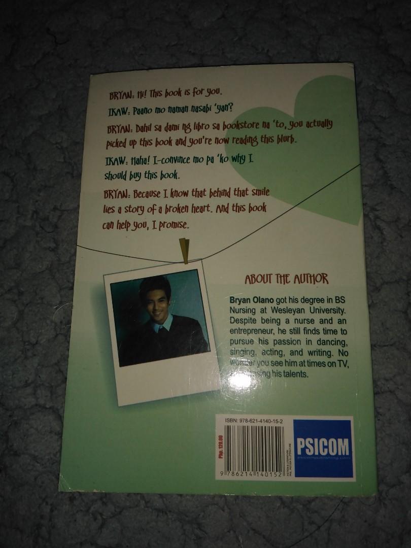 Bryan Olano's Mga Hugot Para Sa'yo (Category: Storybooks) located in Taguig. Submitted by dsccarts (Listing ID 1070405041, Image 2). Description: Please READ !! •This is used but not abused •The pages are complete •you can ask me for more pics/vids regarding the condition of the book.