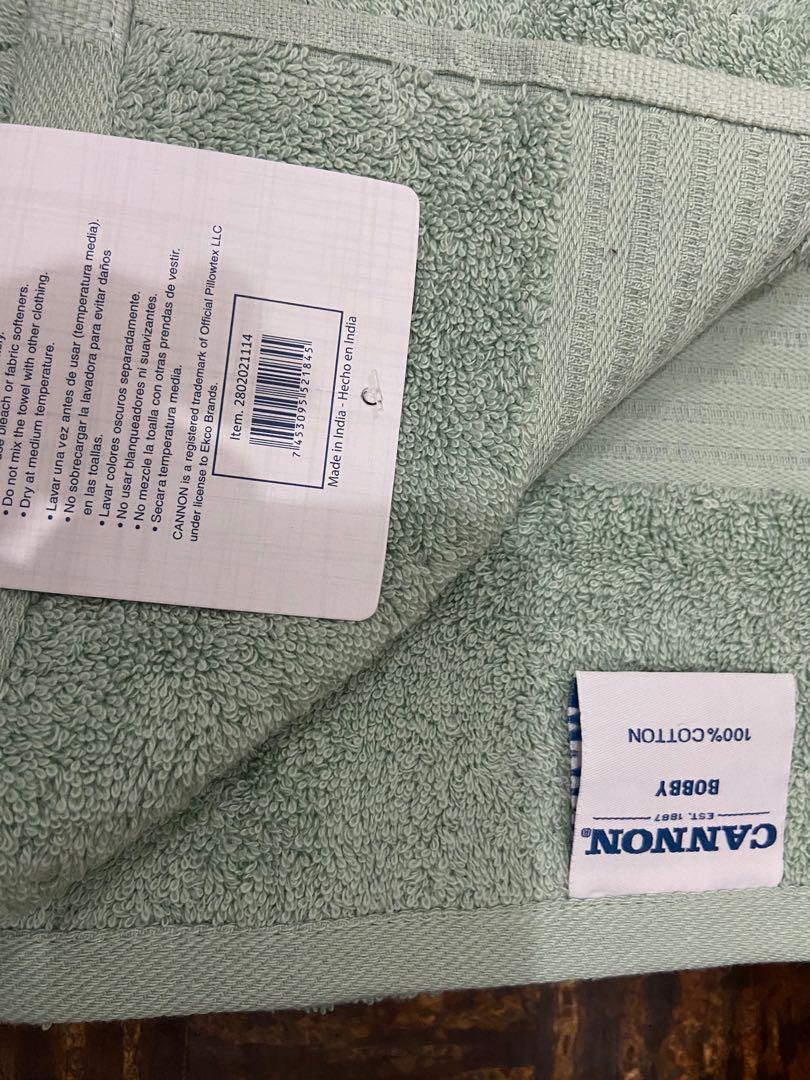 Cannon bath towel 27x54in (Category: Cleaning Tools & Supplies) located in Imus. Submitted by importedgoodsph (Listing ID 1070441773, Image 2). Description: Soft & luxurious comfort 100% cotton Teal color.