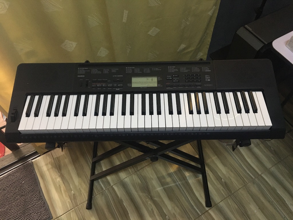 Casio CTK 3200 Keyboard Piano Hobbies Toys Music Media