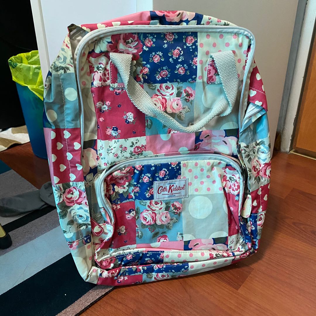 Cath Kidston Patchwork Backpack Women s Fashion Bags Wallets Backpacks on Carousell
