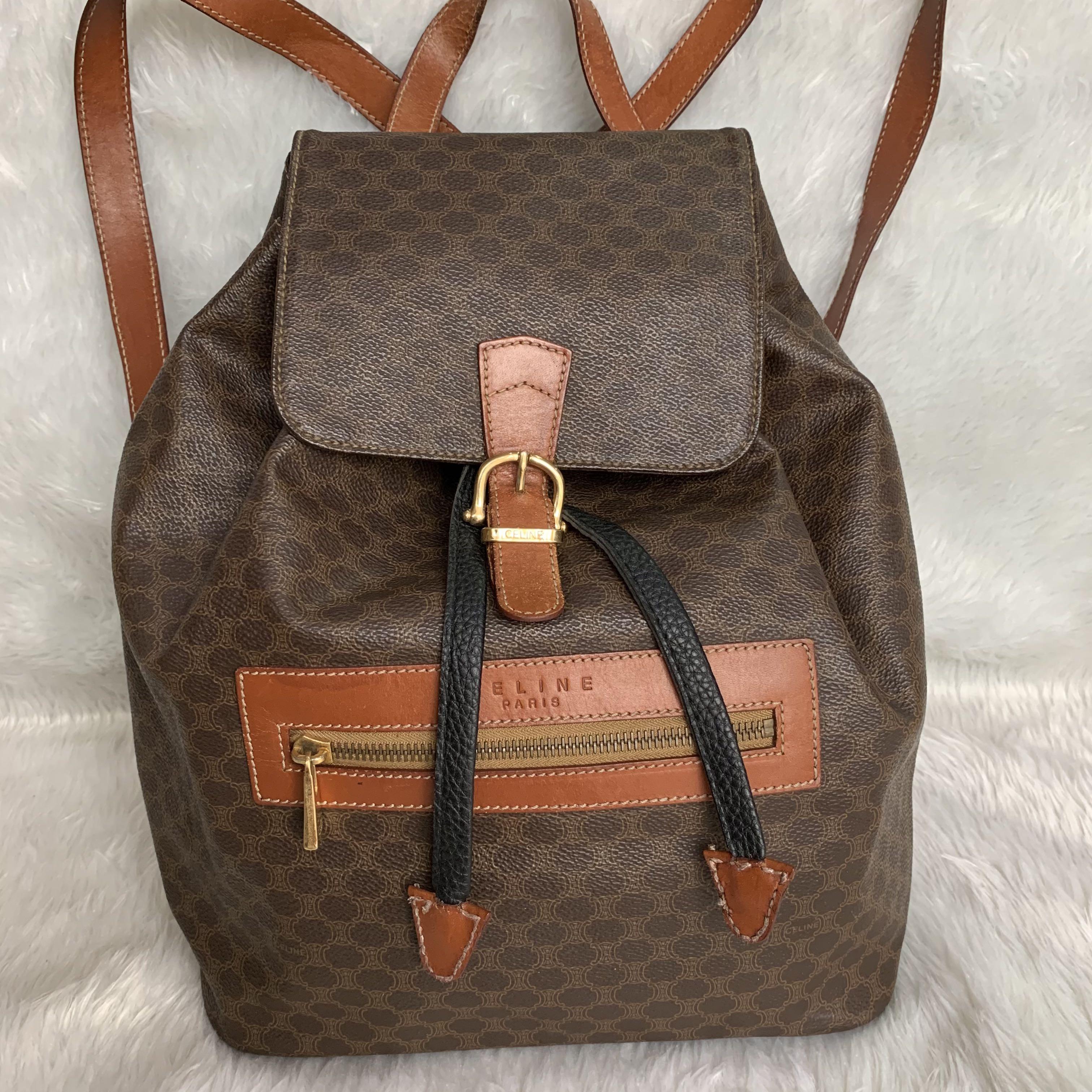 Celine online macadam backpack
