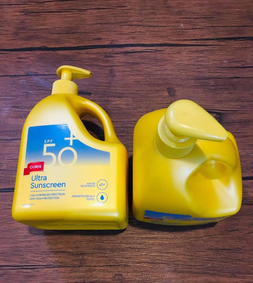 Coles Spf 50 Sunblock Beauty Personal Care Face Face Care on
