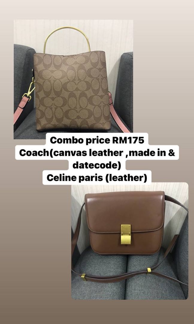 Coach celine bag clearance