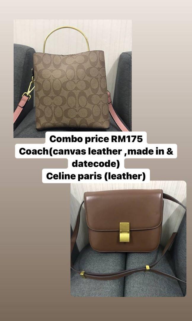 Coach celine bag on sale