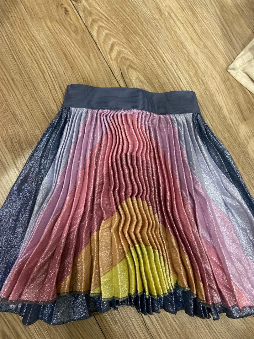 Cotton on shop rainbow skirt
