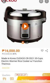 Cuckoo Rice Cooker Korea's Top Brand for Rice Cooker