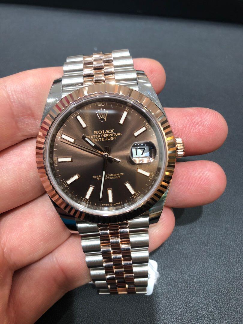 Oystersteel and everose gold deals