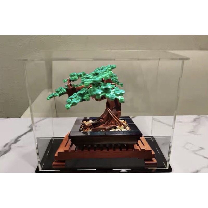 DisplayCase] LEGO 10281 Bonsai Tree Acrylic Self assemble display case,  Hobbies & Toys, Toys & Games on Carousell