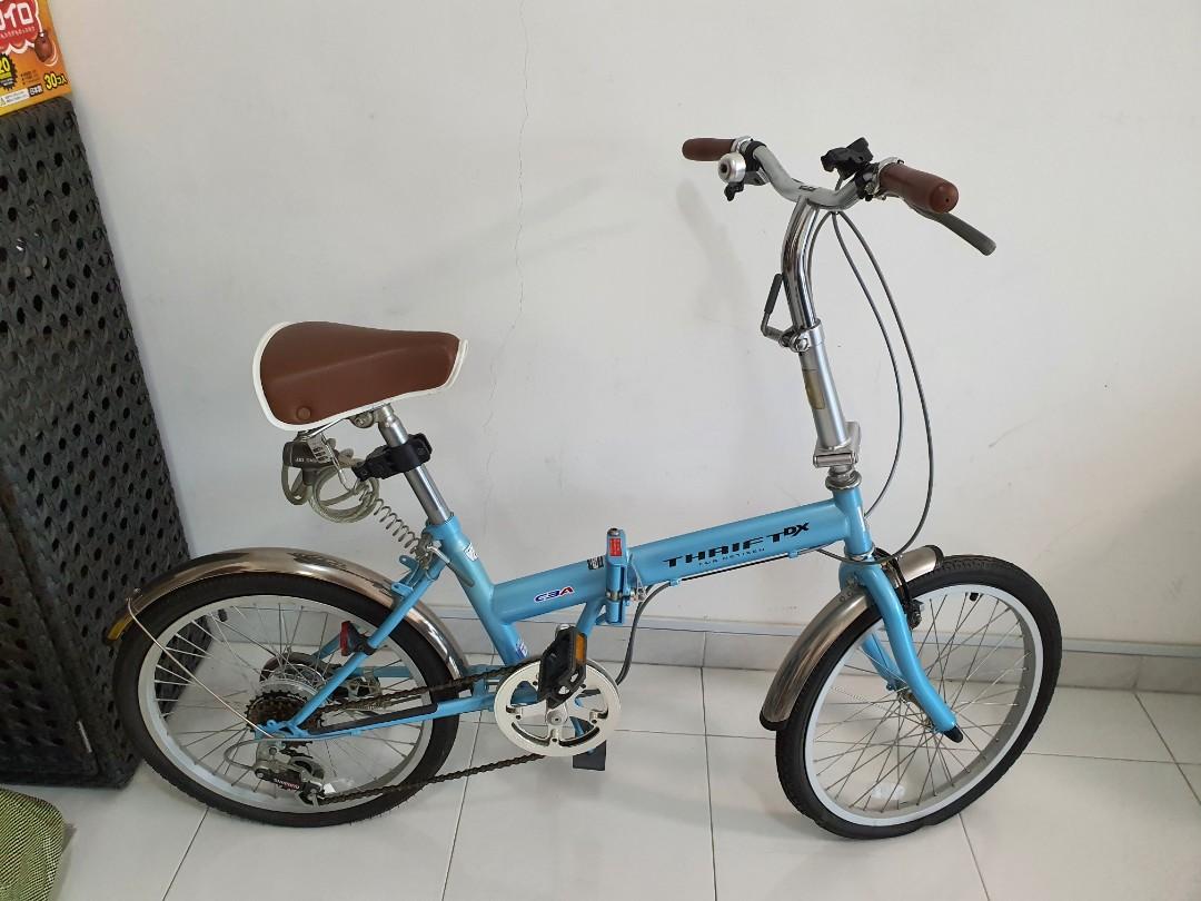 Asahi store folding bike
