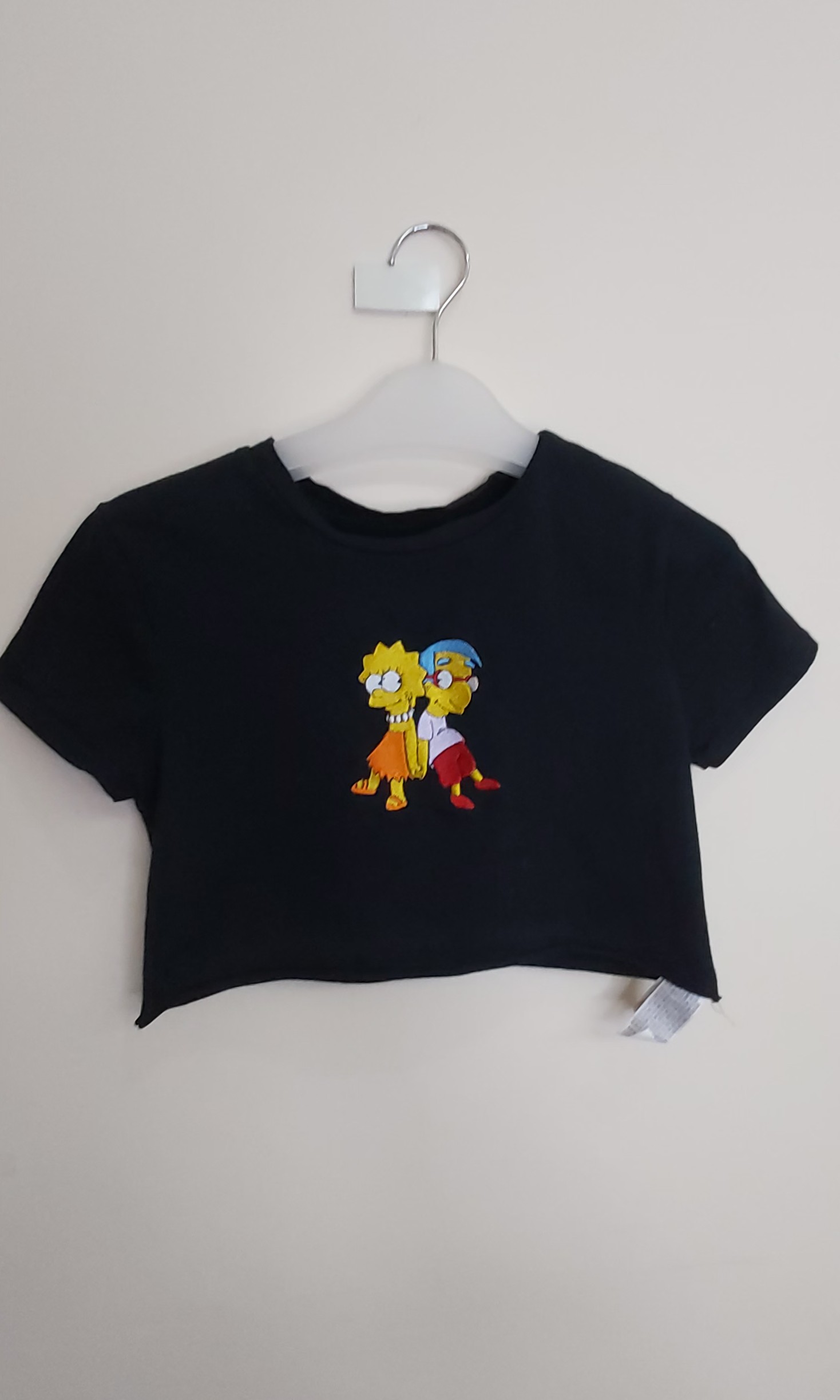 simpsons crop top forever 21
