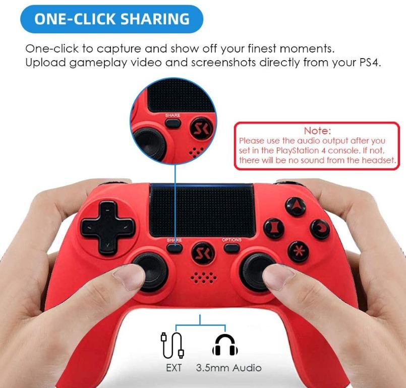Ps4 controller store audio output