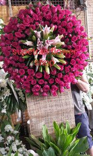 funerals and burial flower arrangement