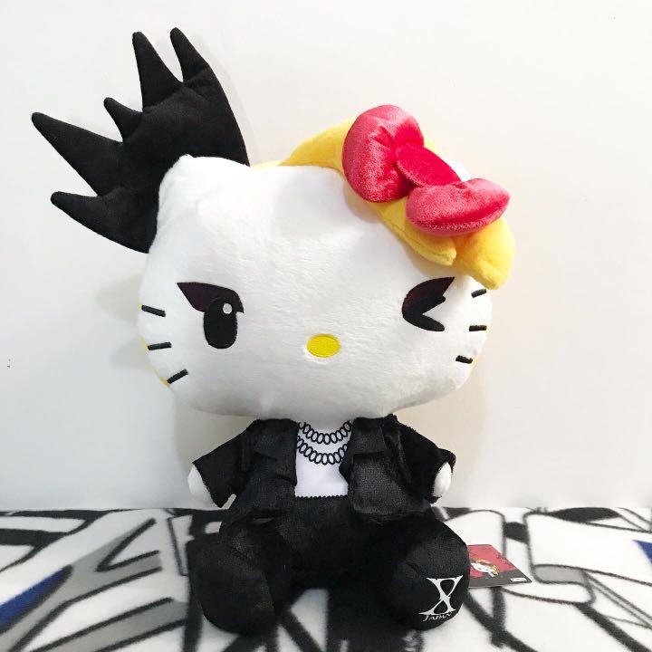 Hello Kitty Plush Doll Crown Heart Large Size Prize SANRIO kawaii New Japan 