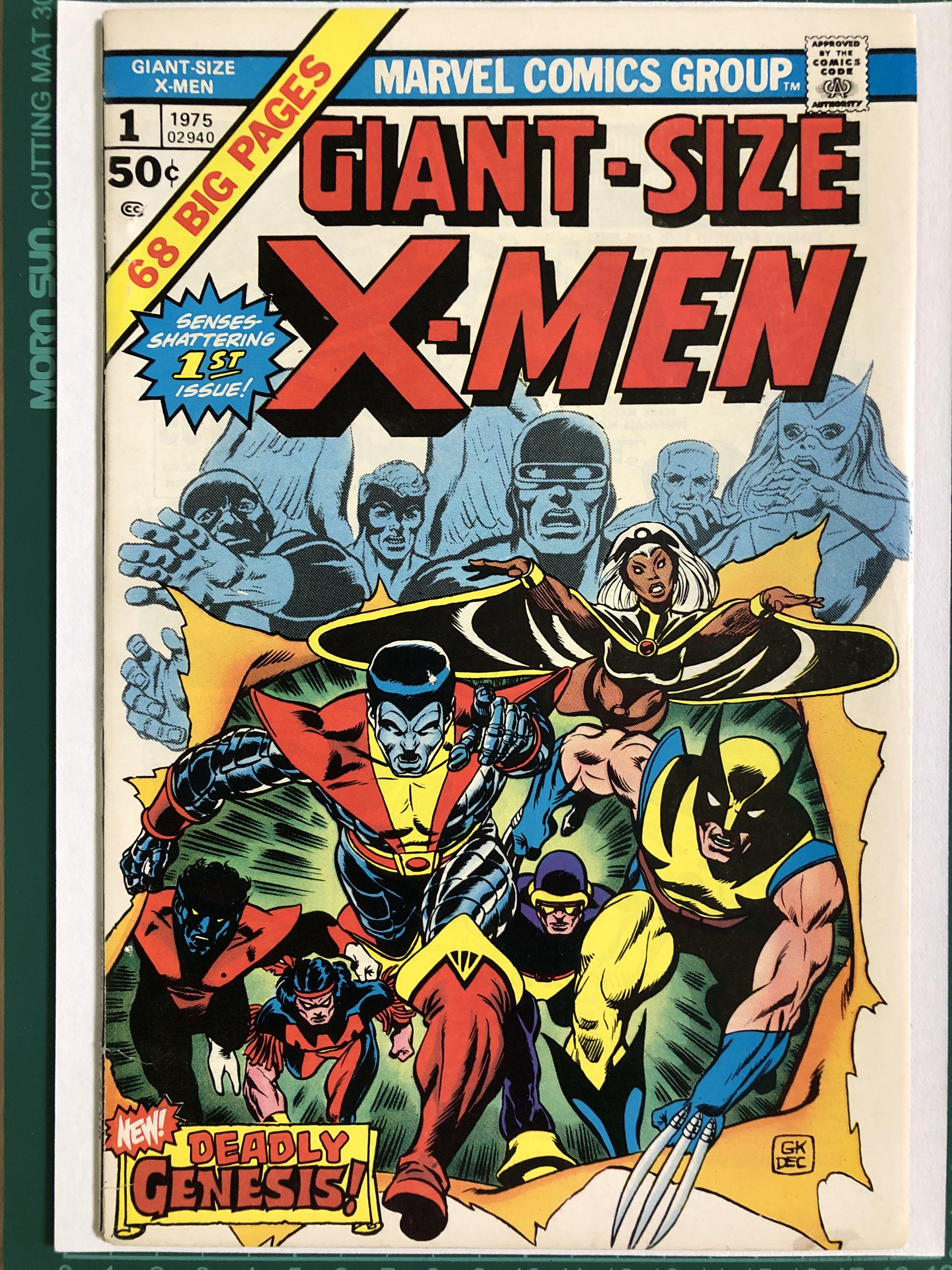 Giant Size X Men 1 Marvel Comics 1st Appearance Of New X Men 2nd Full Appearance Of Wolverine 書本 文具 漫畫 Carousell