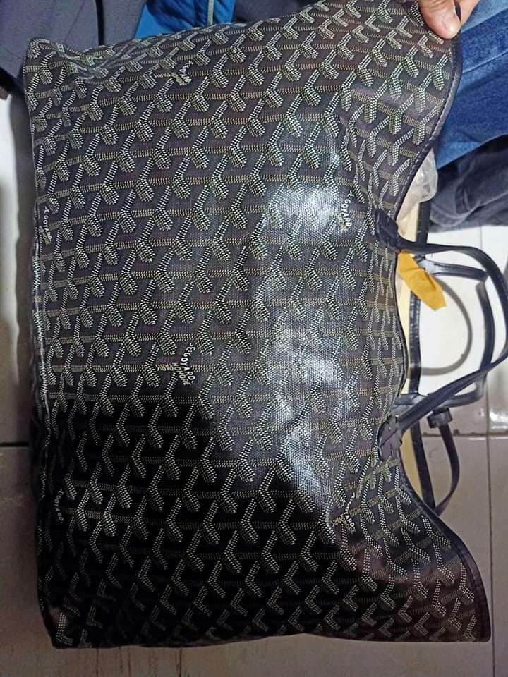 GOYARD Leather black Tote Bag