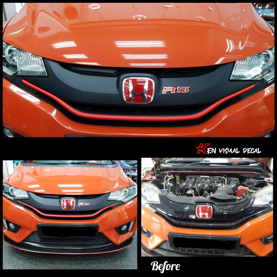 Honda Fit Front Grill Wrap, Car Accessories, Car & Services