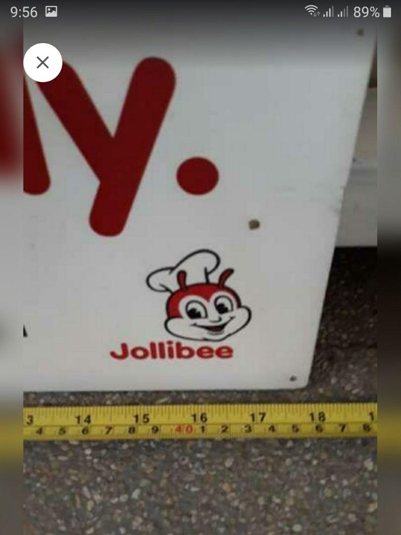 JOLLIBEE Signage, Hobbies & Toys, Toys & Games on Carousell