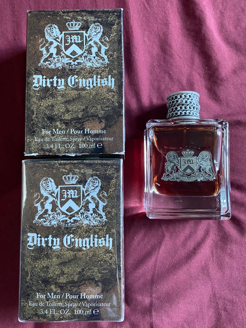 dirty english juicy couture for men