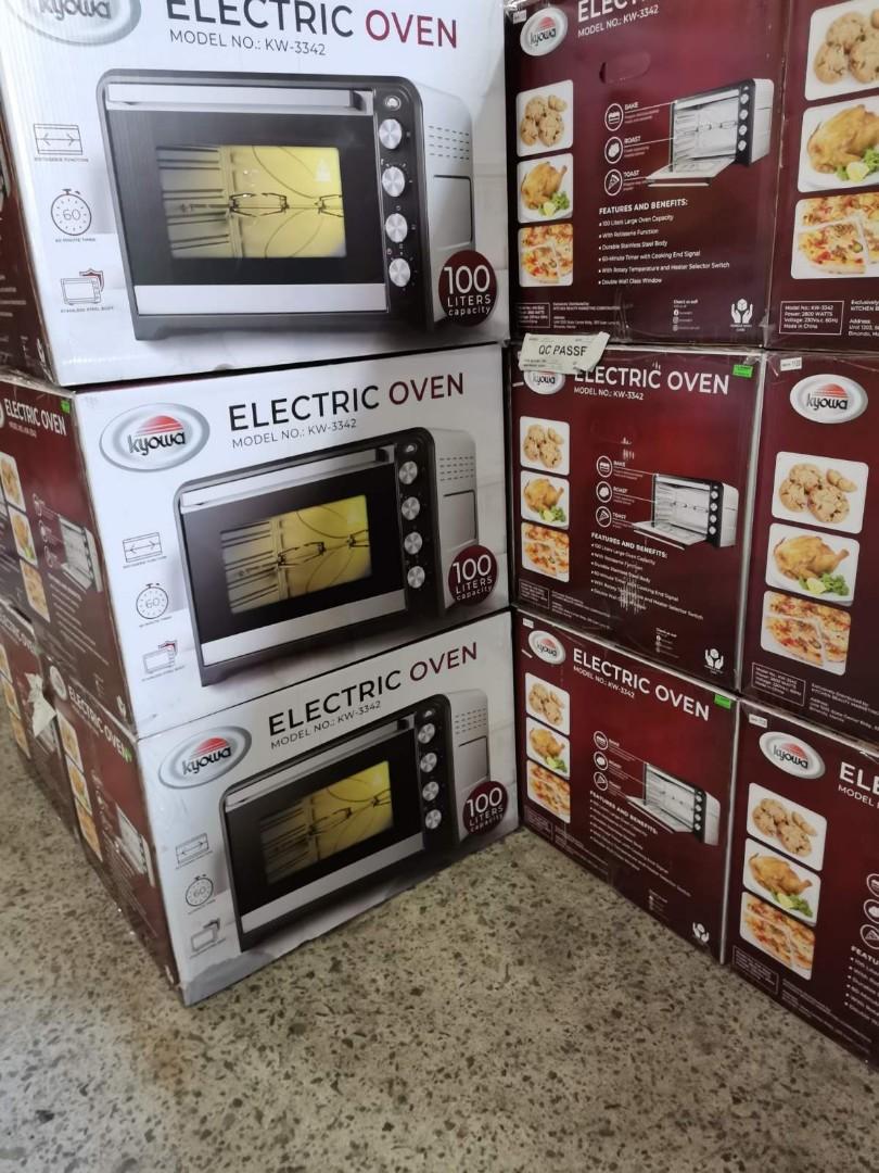 Kyowa electric oven 100 liters kw 3342, Furniture & Home Living