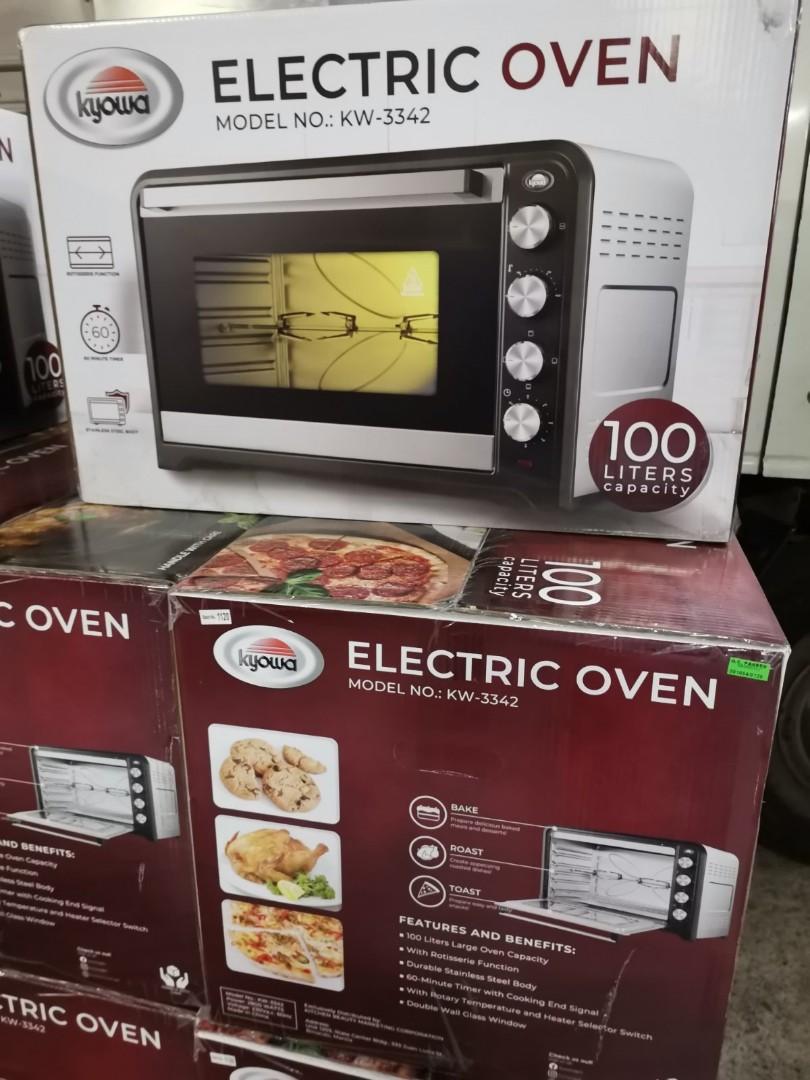 Kyowa electric oven 100 liters kw 3342, Furniture & Home Living