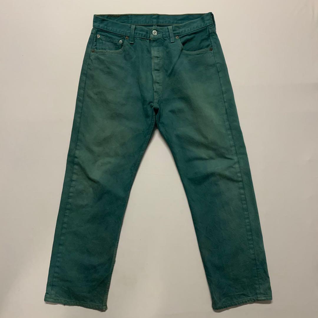 Levi s 501 Green Jeans
