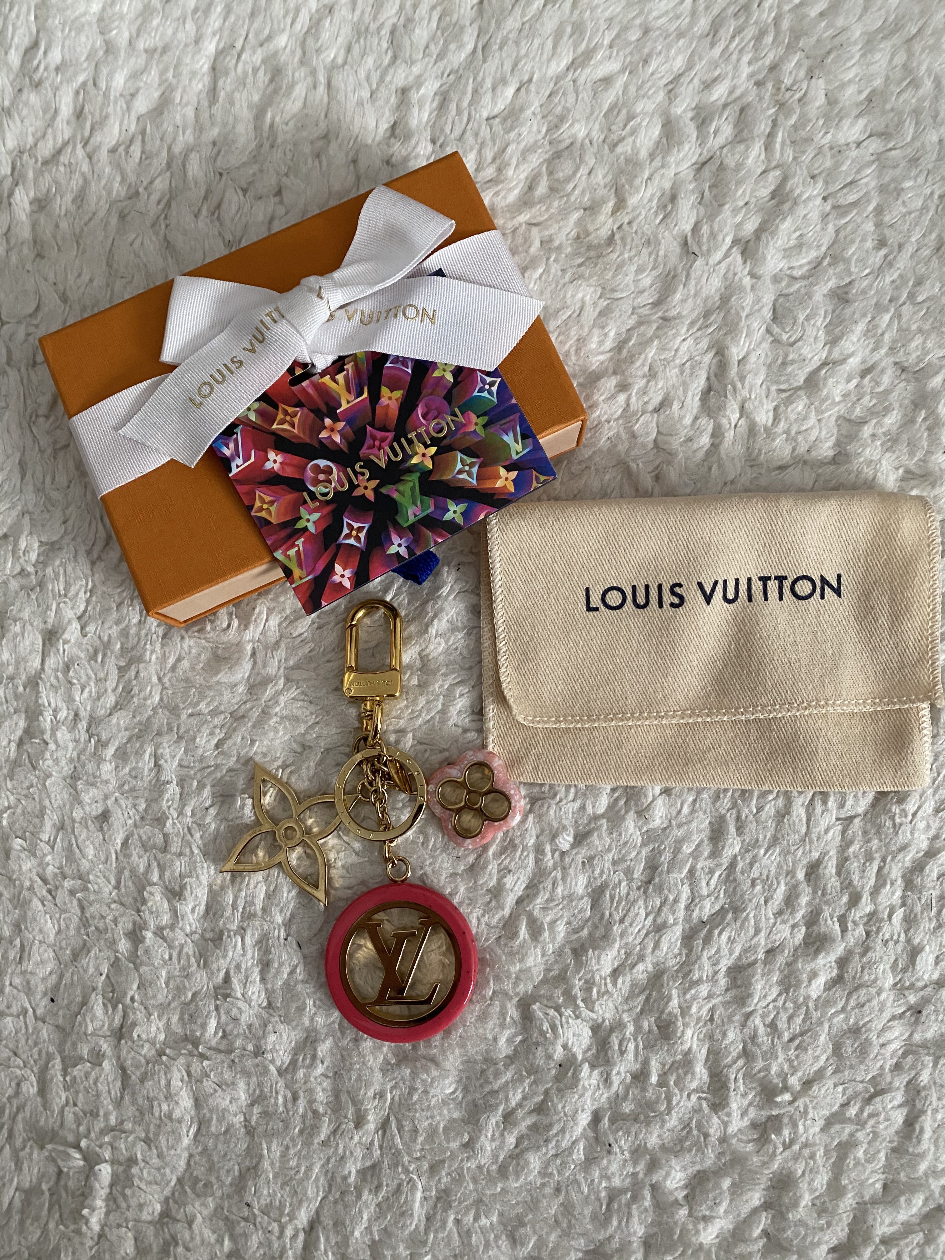 Louis Vuitton Vintage Goldtone Colorline Bag Charm, Best Price and Reviews