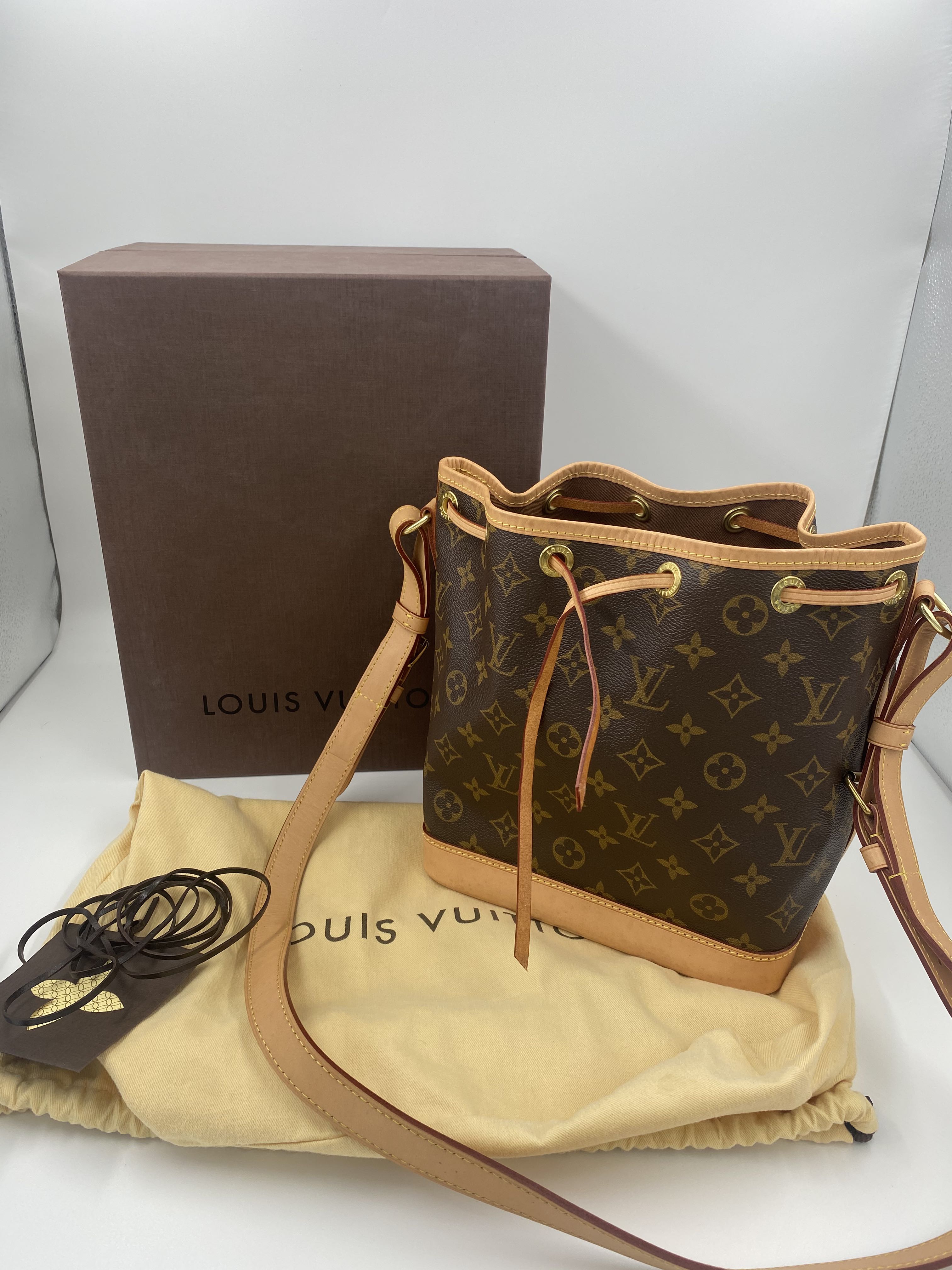 Louis Vuitton LV Monogram Noe BB Bucket Bag