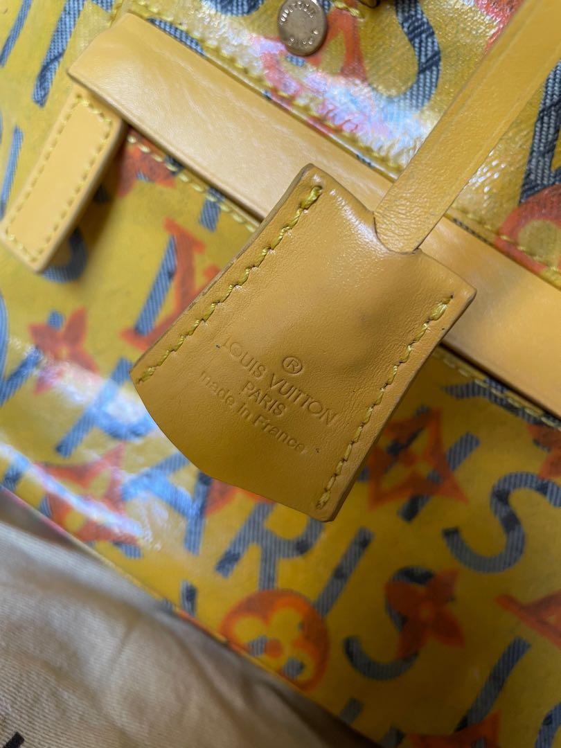 Louis Vuitton Richard Prince Jaune Denim Defile Weekender PM Pulp Bag,  Luxury, Bags & Wallets on Carousell