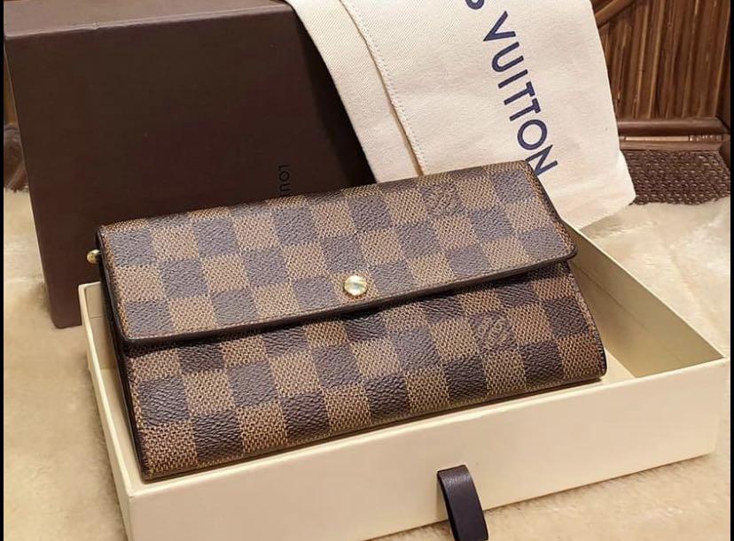 Louis Vuitton Multicolor White Sarah Long Wallet Portefeuille ref.298286 -  Joli Closet