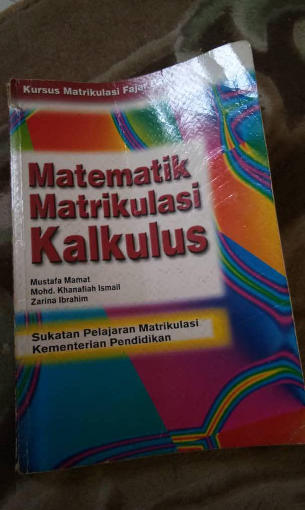 Matematik Matrikulasi Kalkulus Textbooks On Carousell