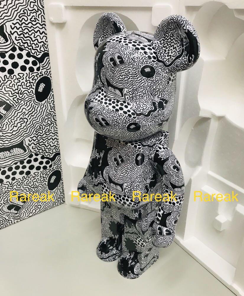 Medicom Bearbrick 2020 Keith Haring x Mickey Mouse 1000% be@rbrick 