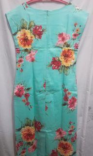 Midi Dress Flower / Dress Bunga