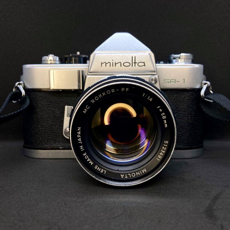 Minolta Sr 1 Film Camera Photography Cameras On Carousell