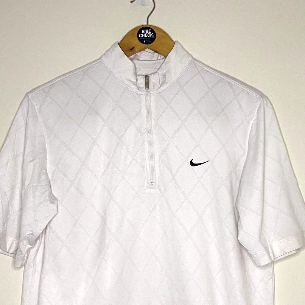 Nike zip polo store