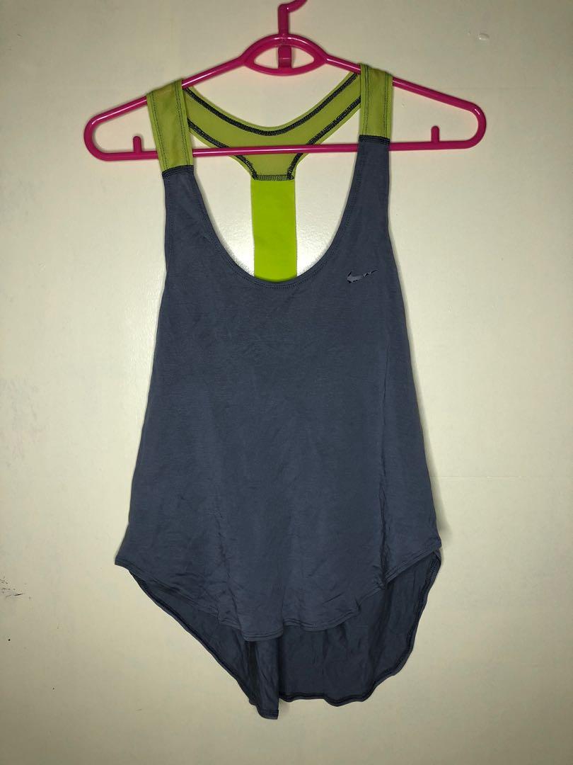 Nike sports attire (Category: Activewear) located in Valenzuela. Submitted by viangraf (Listing ID 1070326587, Image 2). Description: Top: Small Shorts with built in underwear : size 38 (garterized waist band) Length 10inch You can ask me for more details! :) Can do meet ups & shipping!.