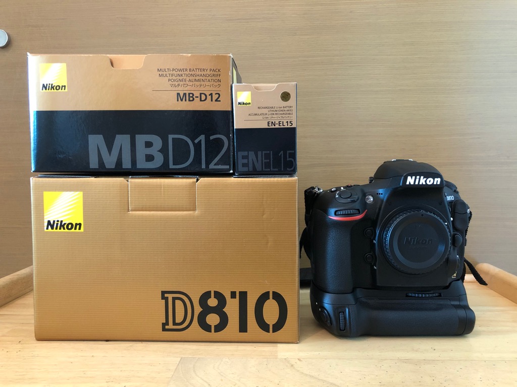 Nikon D810 [99% New 送原裝直倒＋額外原裝電池], 攝影器材, 鏡頭及