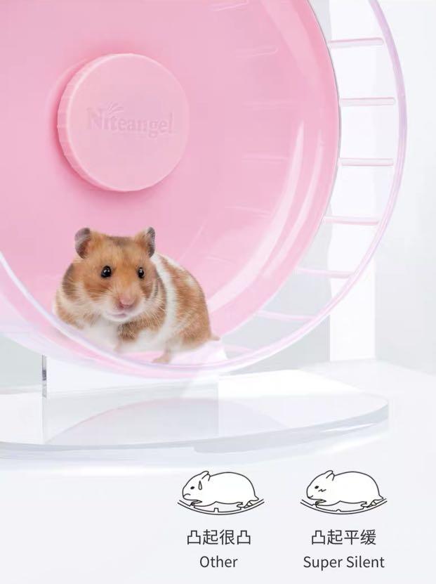 Niteangel wheel XL hamster wheels ready stock large wheels syrian 32 cm