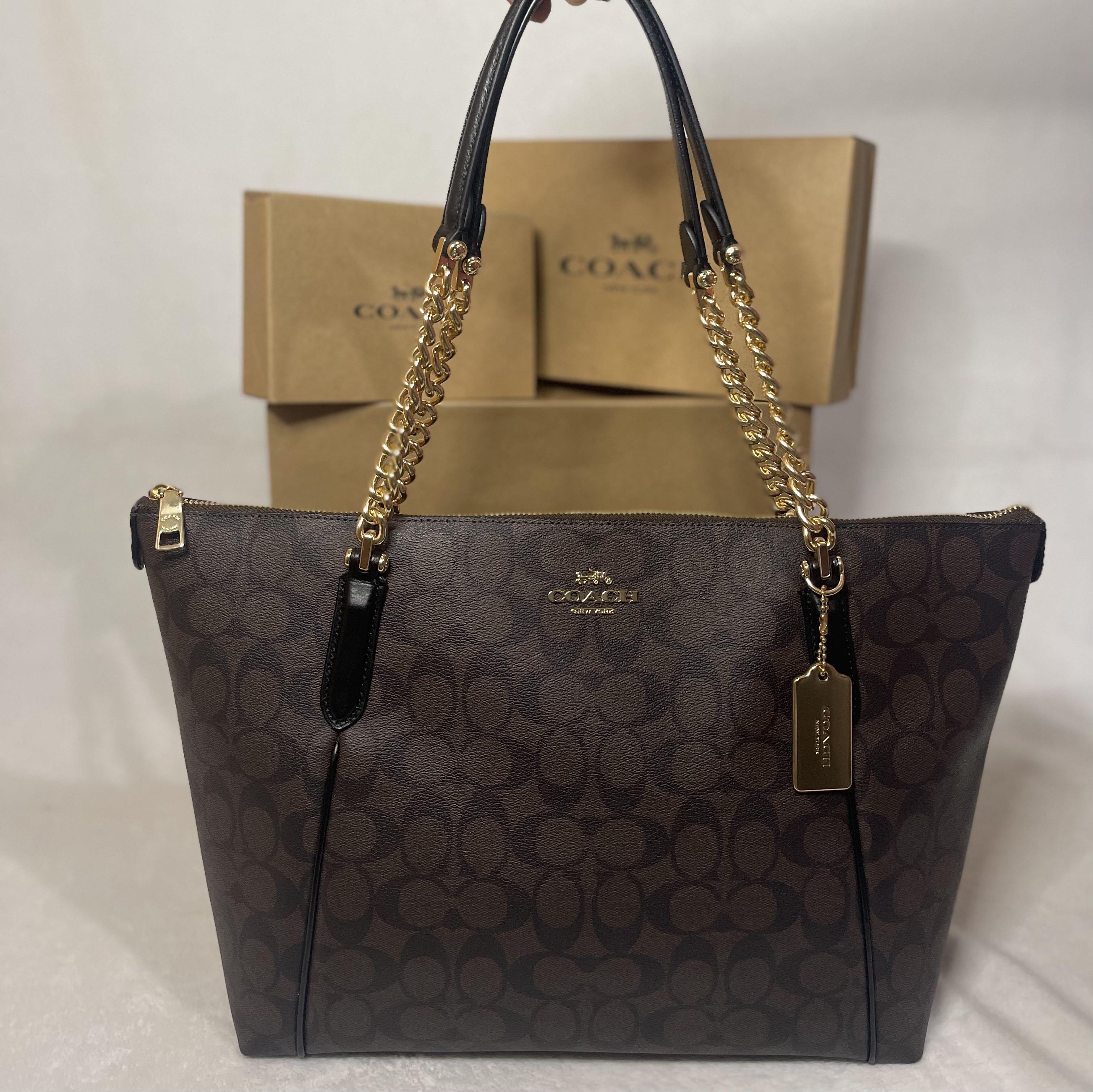 Original Coach Chain Tote Bag