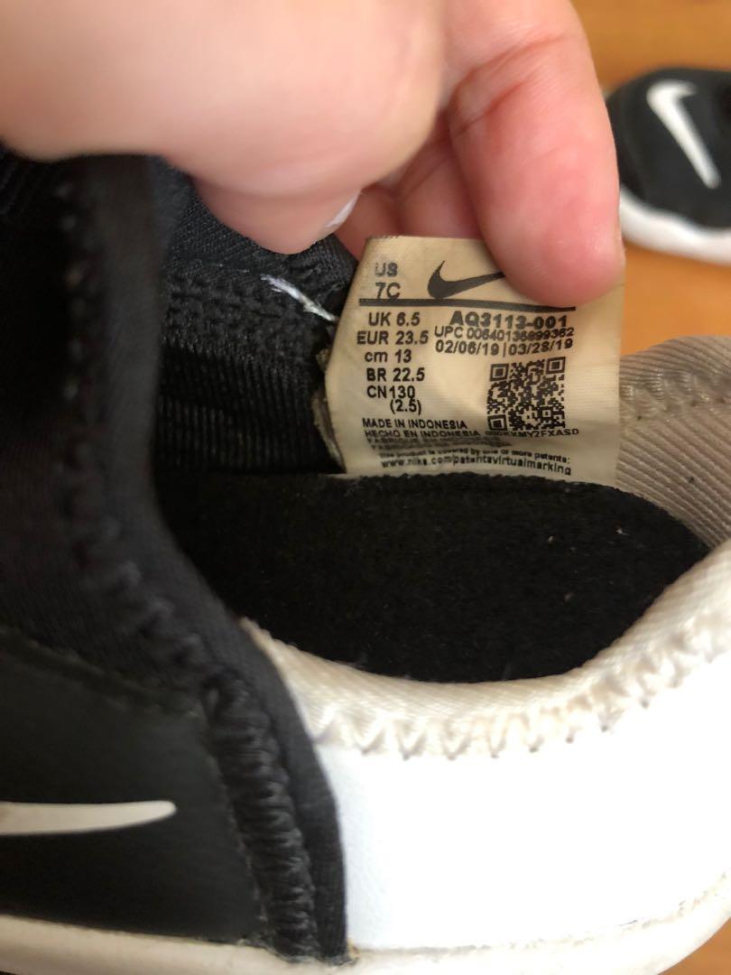 toddler slip on nikes
