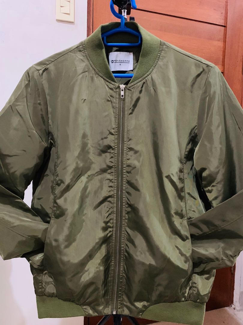 Penshoppe bomber jacket top price