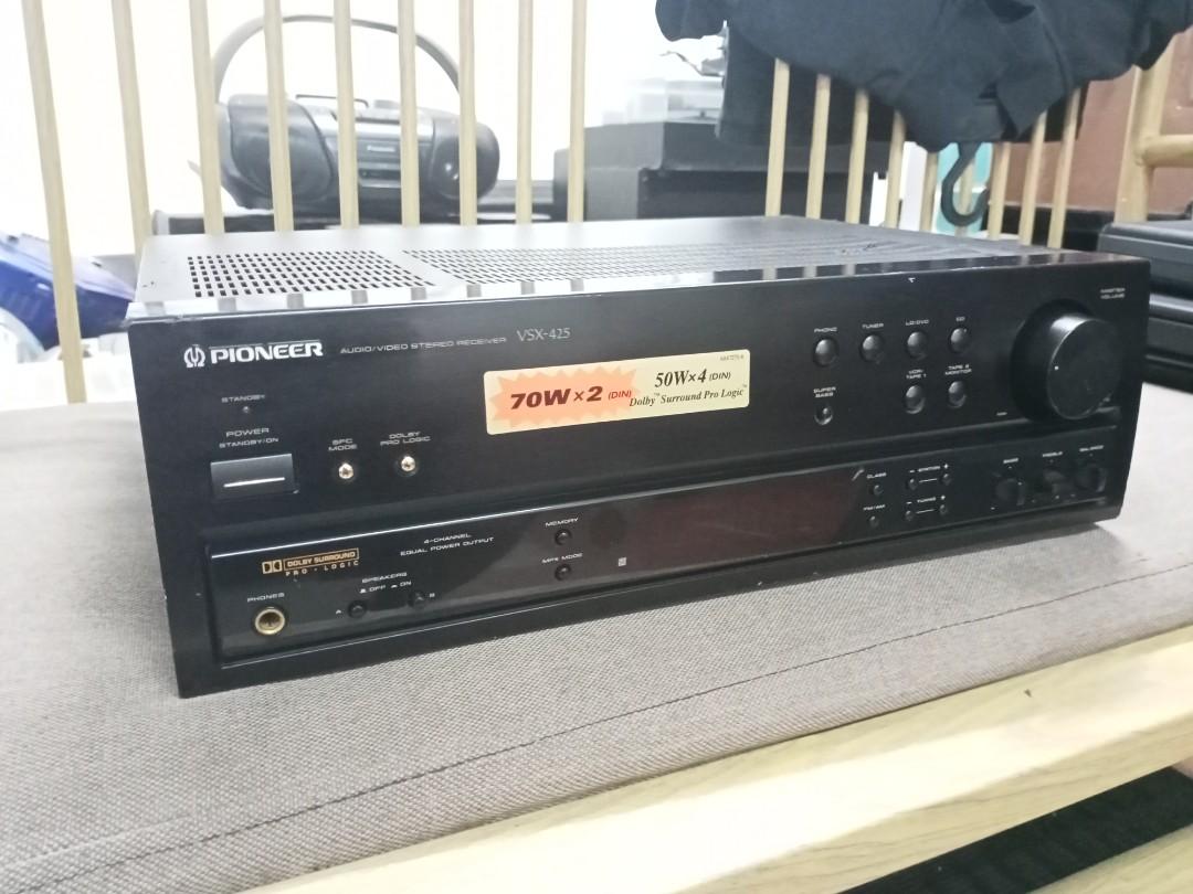 PIONEER VSX-425 AMPLIFIER, Audio, Soundbars, Speakers & Amplifiers on ...