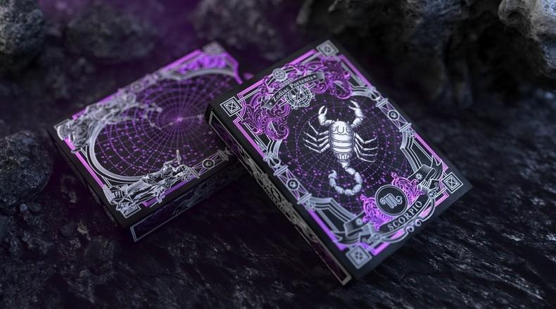 Poker Cards - Scorpio - Zodiac Portents Playing Cards. TCC ...