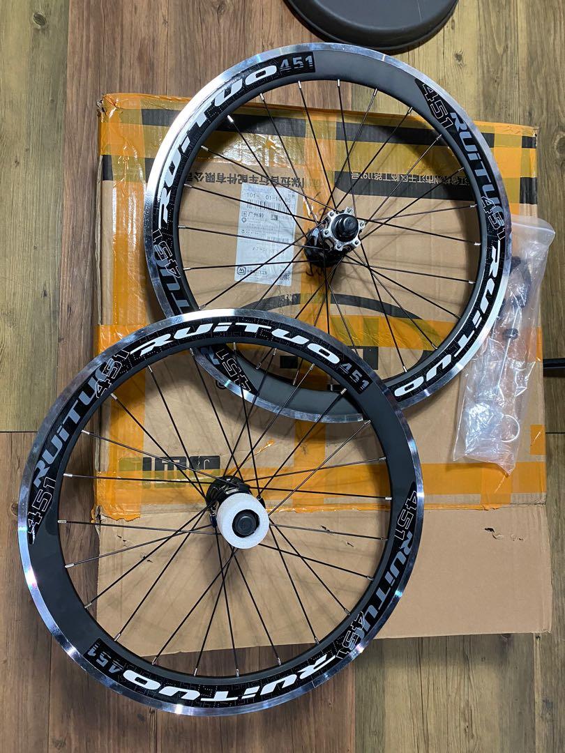 rim rt ruituo 451 folding wheelset