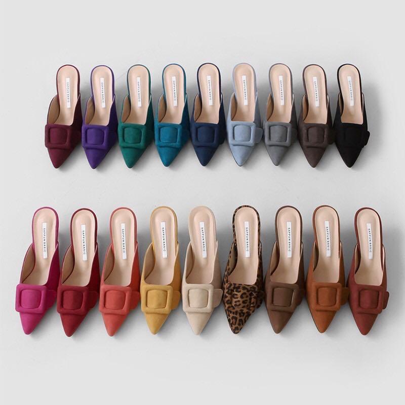 Sappun Demelo mules 255mm, Women's Fashion, Footwear, Heels on