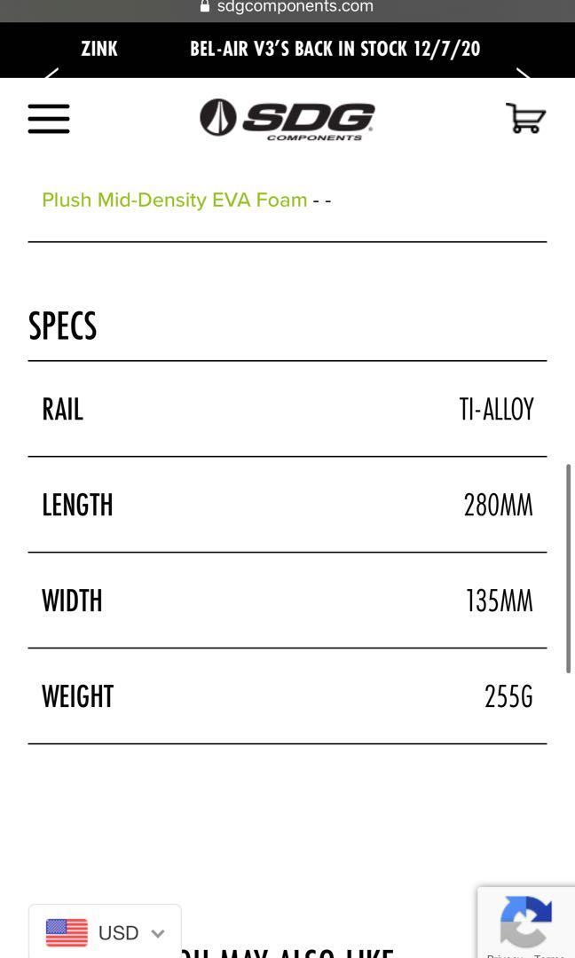 sdg bike parts