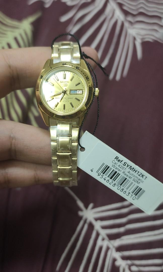 Seiko Ladies Gold Automatic Cal. 4207, Women's Fashion, Watches &  Accessories, Watches on Carousell