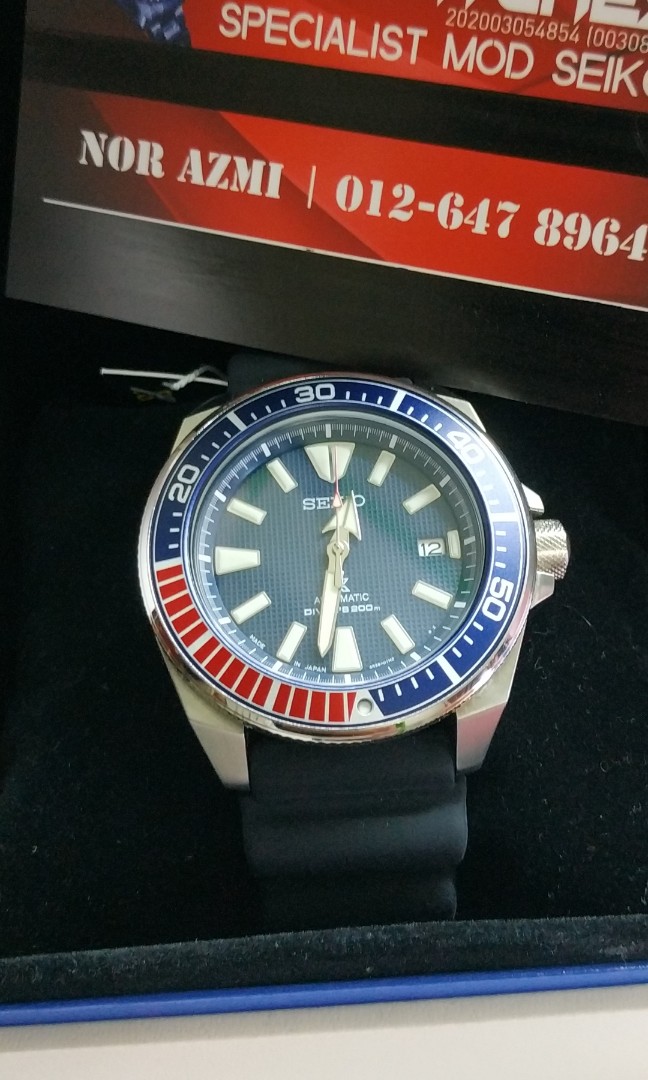 Seiko Prospex Samurai Japan Made SRPB53J1 Men s Fashion