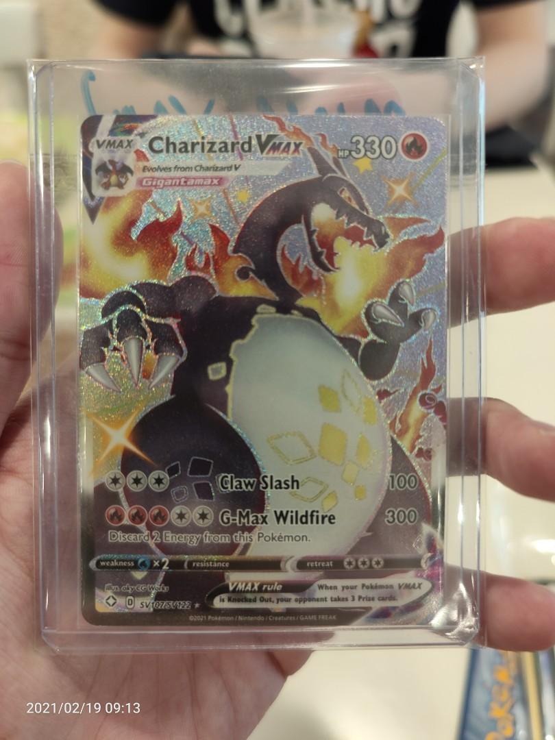 Shiny Charizard Vmax Near Mint Full Art Psa 10 Bgs 10 Shining Fates Etb Toys Games Board Games Cards On Carousell The first official digital images of the shining fates cards have been revealed. shiny charizard vmax near mint full art psa 10 bgs 10 shining fates etb