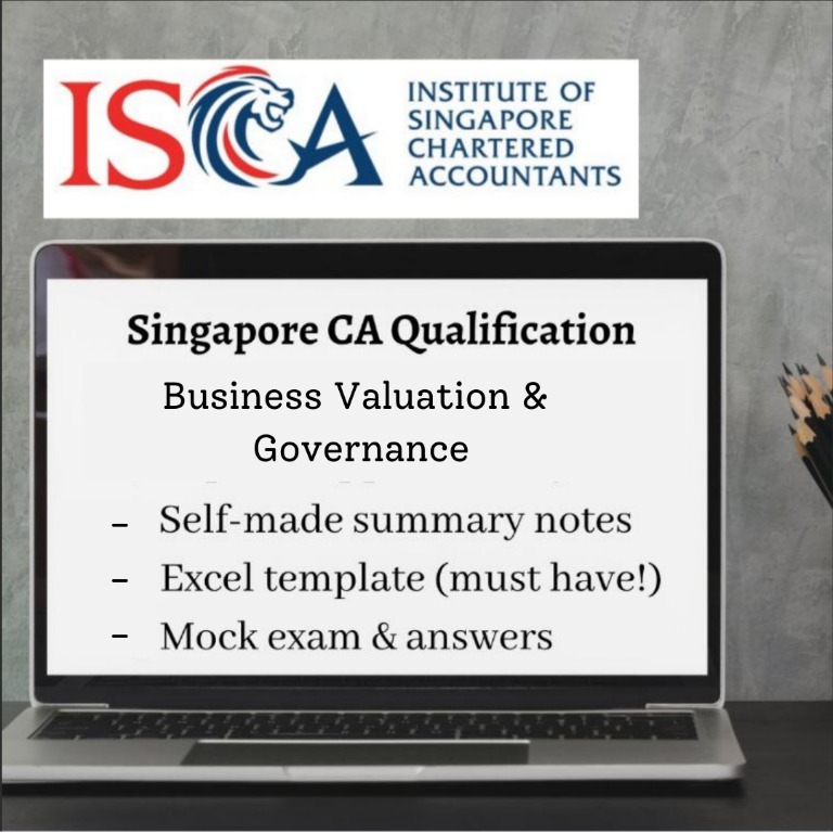 Singapore CA Qualification (SCAQ) Professional - Business Valuation ...