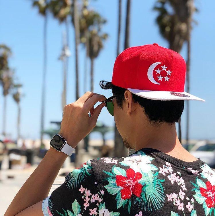National Day Singapore Snapback Cap Hat Men s Fashion